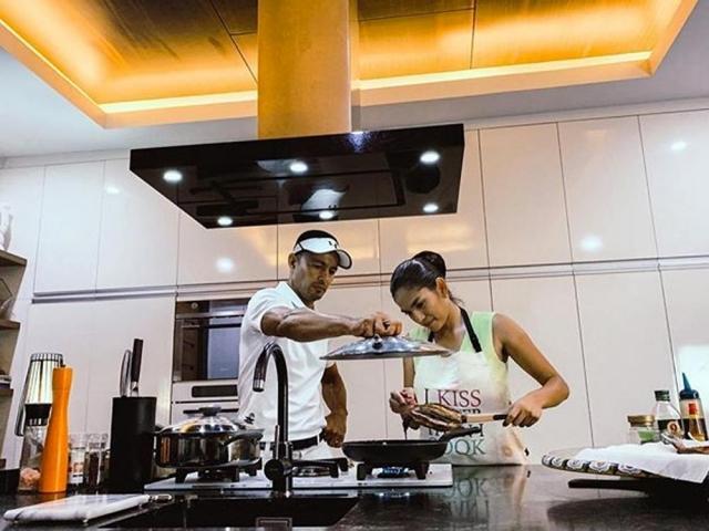 Derek Ramsay at Andrea Torres