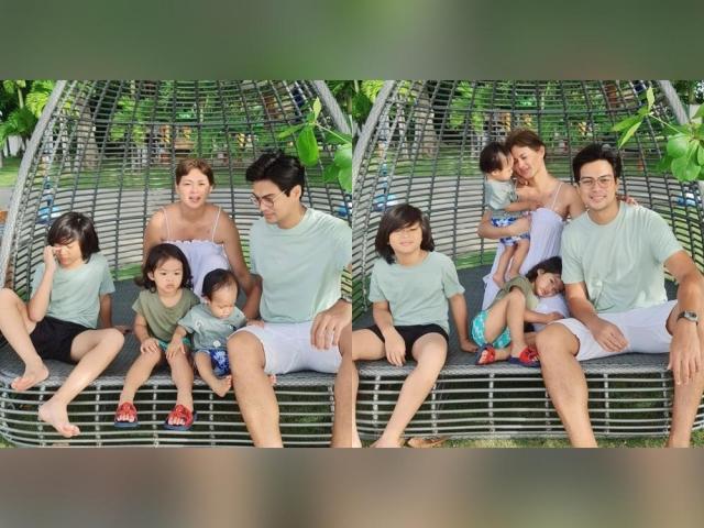 lara quigaman, marco alcaraz, family