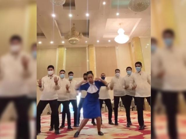 Kakai Bautista with First Lady PSG boys