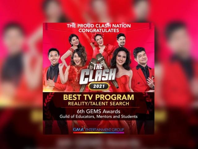 the clash wins at gems awards