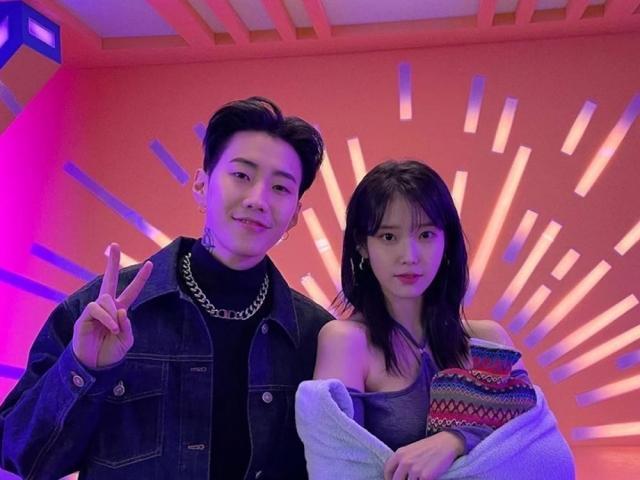 Jay Park and IU