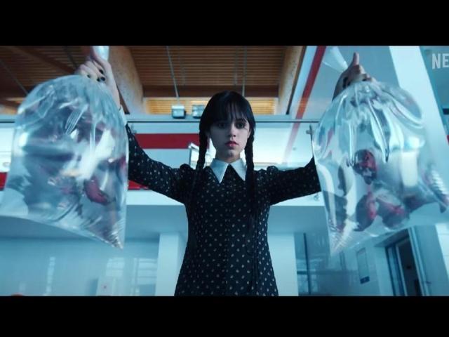 Jenna Ortega as Wednesday