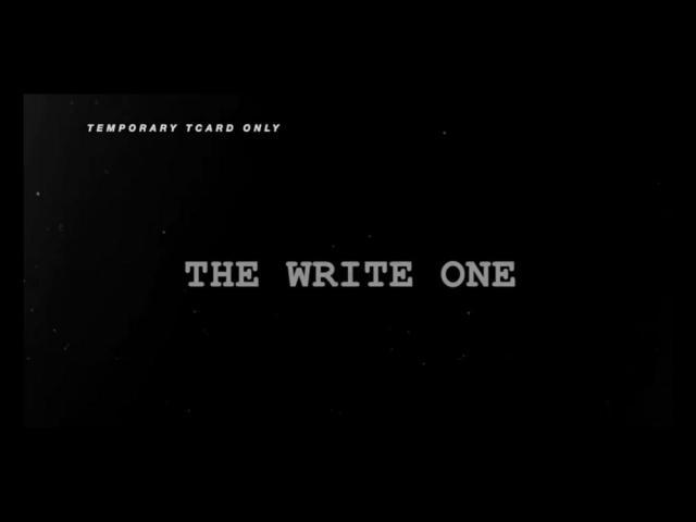 The Write One