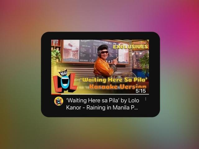 'Waiting Here Sa Pila' ('Raining in Manila' parody)