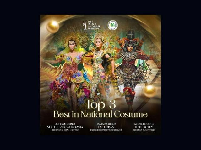 Miss Universe Philippines national costume competition finalists