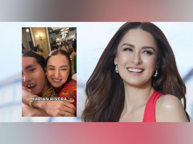 Sassa Gurl and Marian Rivera in Balota mediacon
