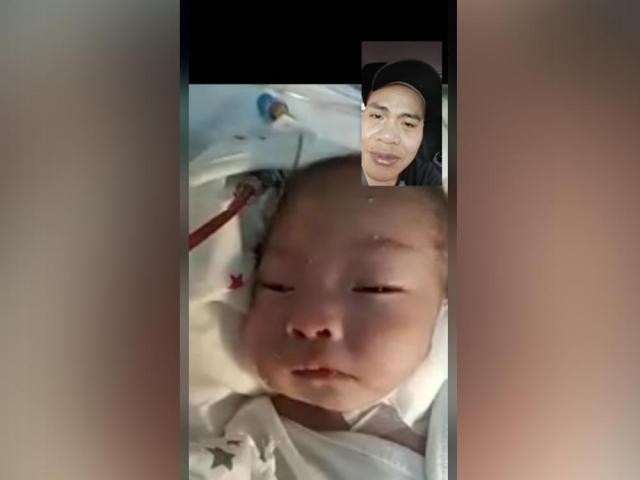 Super Tekla and baby Angelo