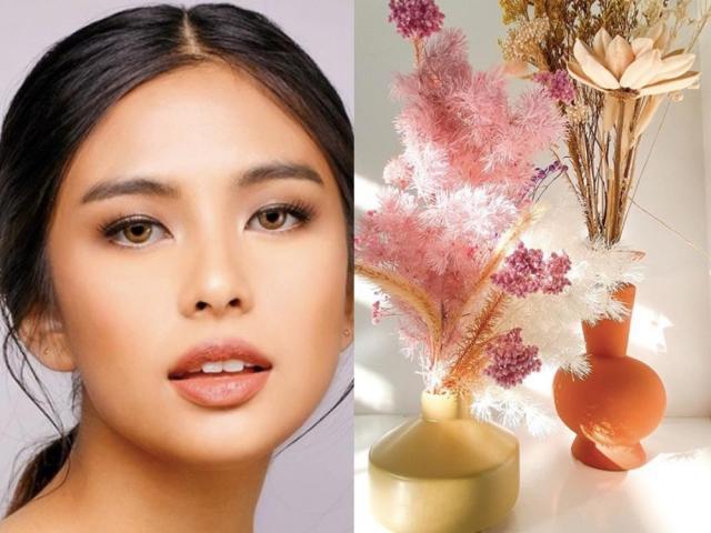 gabbi garcia and her dried flowers