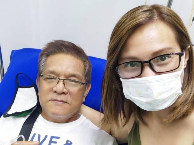 Gladys Reyes father hospitalized