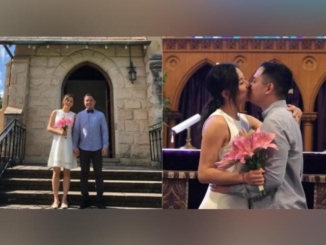 Jinri Park and husband John