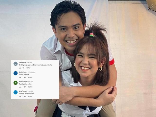 Sef Cadayona and Mikee Quintos