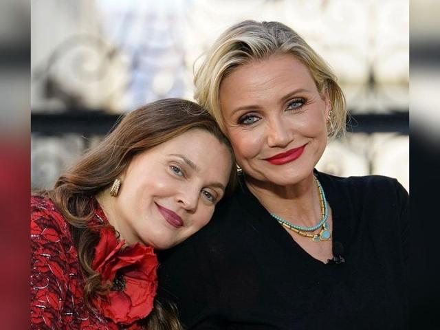 Drew Barrymore and Cameron Diaz
