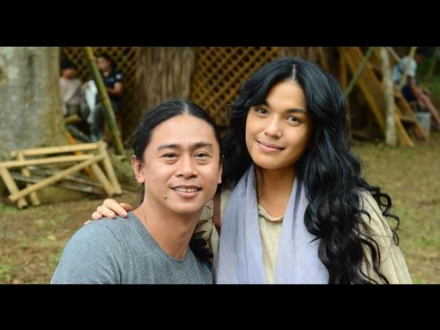 Director Zig Dulay with Andrea Torres