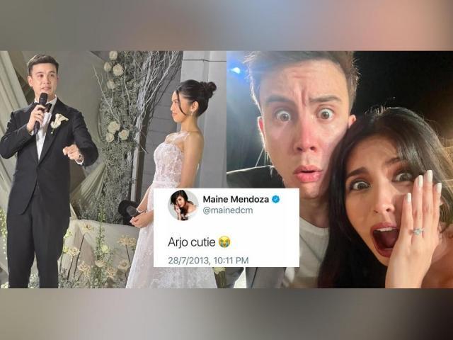 Maine Mendoza and Arjo Atayde July 28 wedding