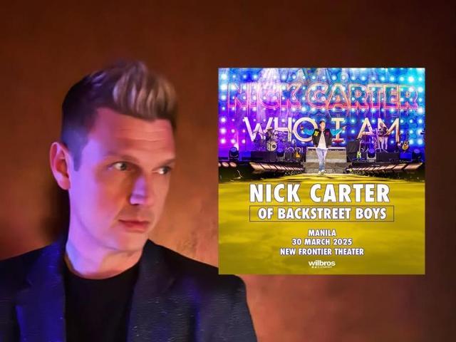Nick Carter Who I Am Tour Manila March 2025