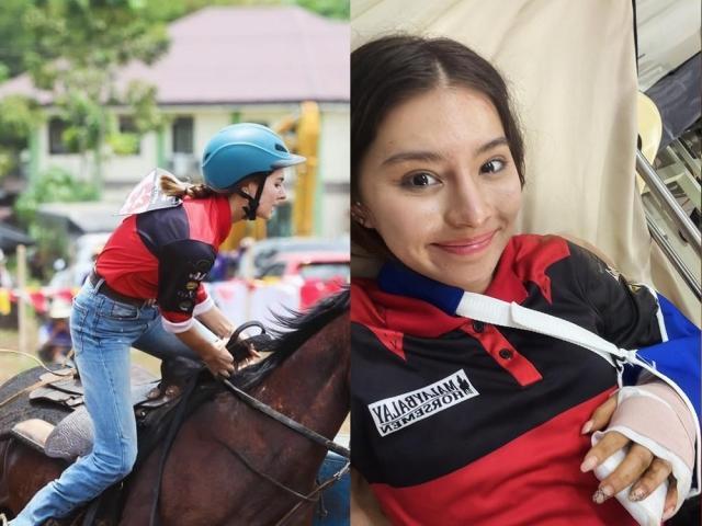 Caitlyn Stave accident injury from horse riding