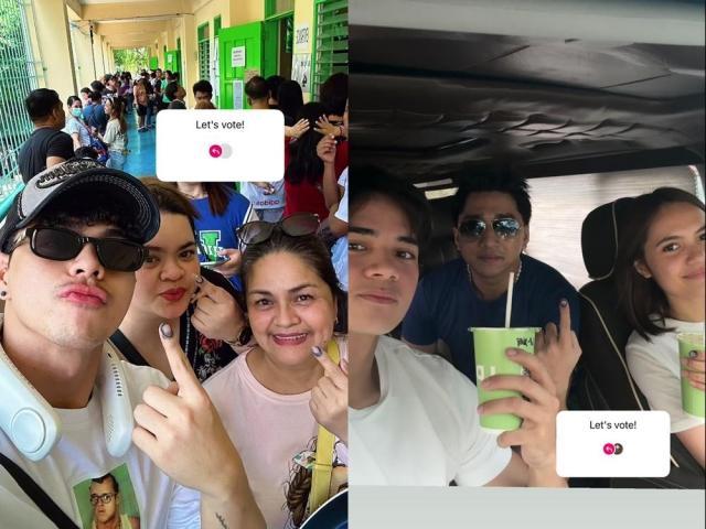 Kokoy De Santos Raheel Bhyria vote in Eleksyon 2025