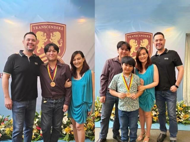 Gladys Reyes, Christopher Roxas, Grant, and Gavin