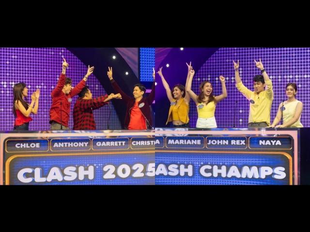 the clash champs on family feud