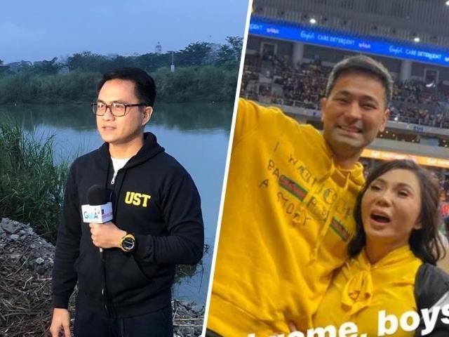 Celebrity graduates of UST are proud of the Growling Tigers performance in their match against UP