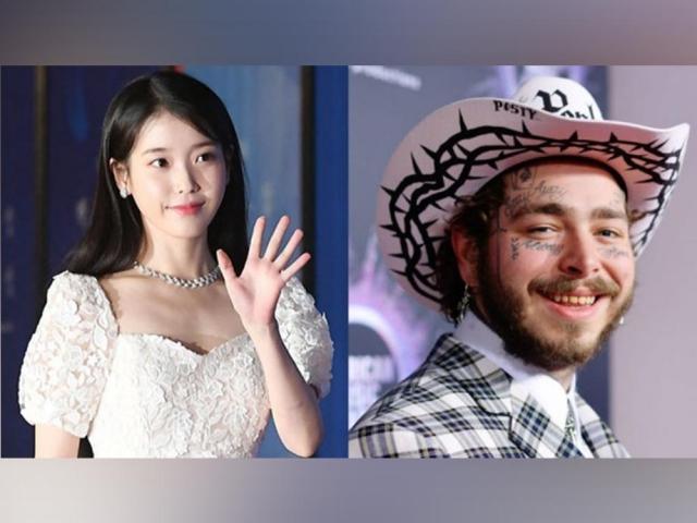 IU and Post Malone
