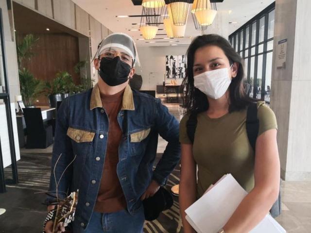 Kelvin Miranda and Beauty Gonzalez