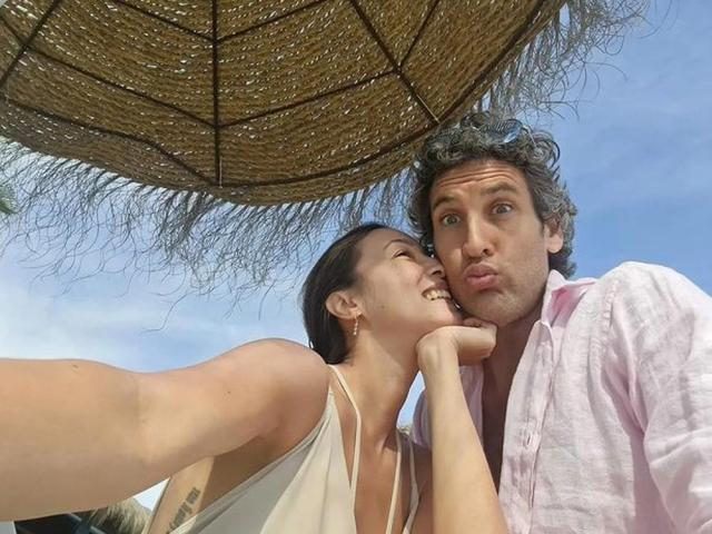 Solenn Heusaff and Nico Bolzico