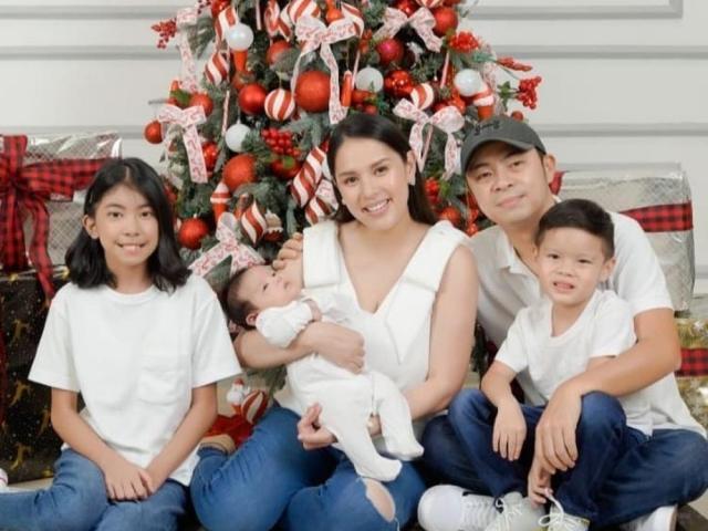 Chito Miranda and his family
