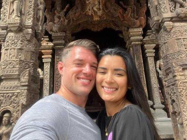 Michelle Madrigal and Kyle