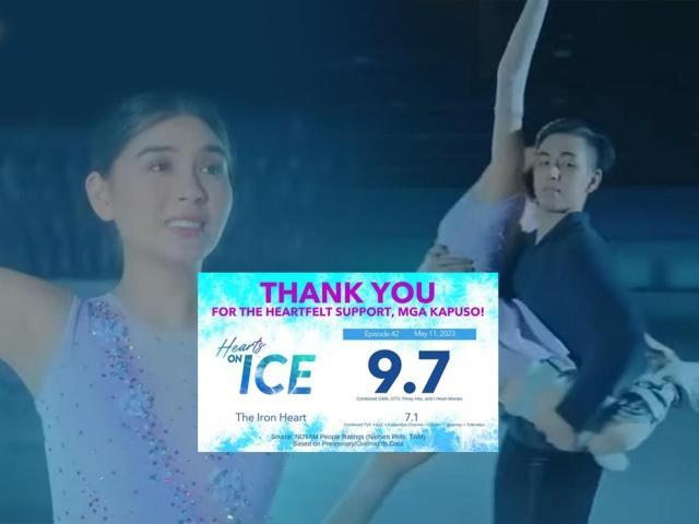 Ashley Ortega and Michael Martinez