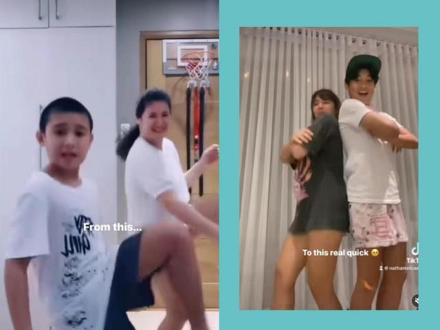 Camille Prats, Nathan Linsangan dancing