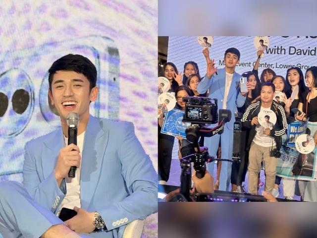 David Licauco fan meeting in SM Dasmarinas