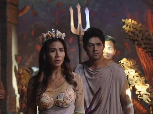 Sanya Lopez as mermaid Sofia in Daig Kayo Ng Lola Ko