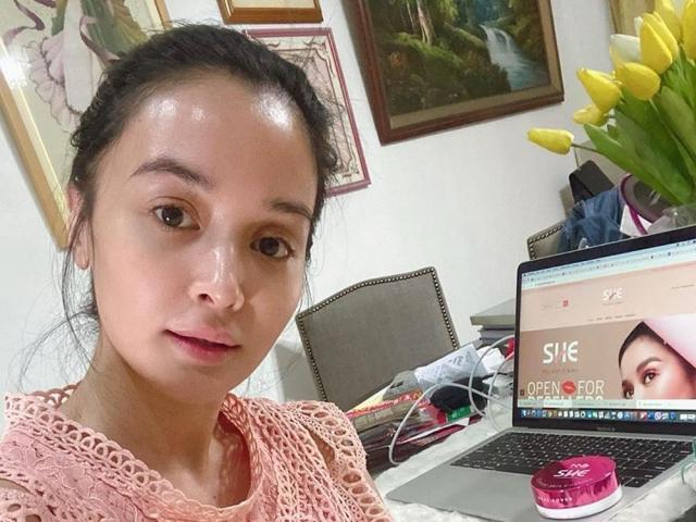 kris bernal continues to be productive during quarantine
