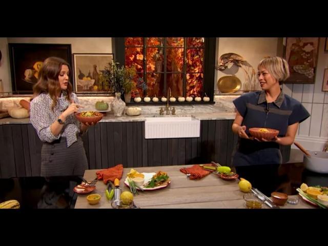 drew barrymore cooks with pinay chef