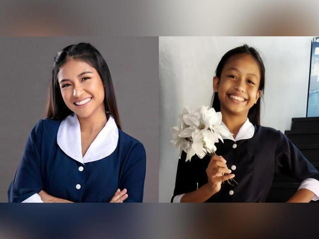 Sanya Lopez and 11-year-old Marina Soliman