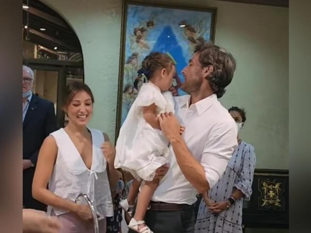 Solenn Heussaff, Nico Bolzico, and Thylane Katana