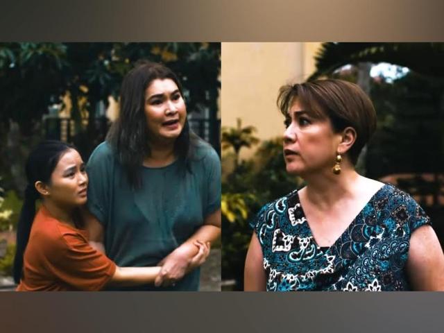 Rochelle Barrameda, Madeleine Nicolas, and Maila Gumila