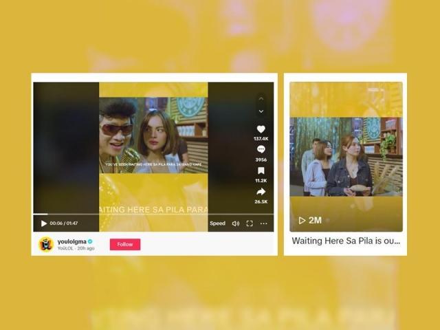 'Waiting Here Sa Pila' 'Raining in Manila' parody