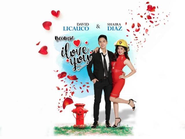 David Licauco and Shaira Diaz in Because I Love You in I Heart Movies digital channel