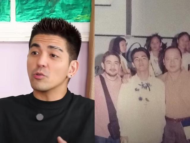 Mark Herras and adoptive parents