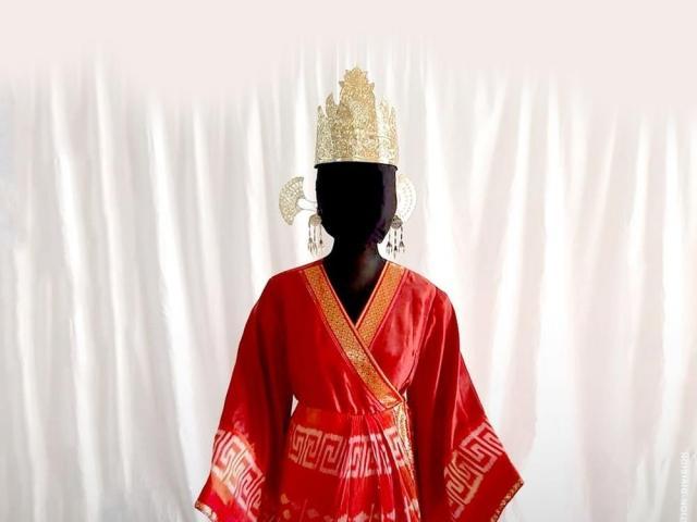 amaya costume at asean traditional costume exhibit