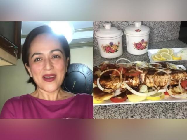 tina paner and her baked tuna