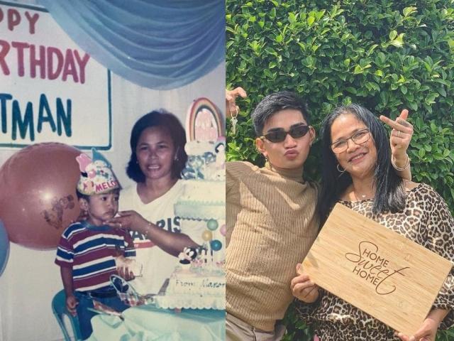 Bretman Rock and mom Mercedita