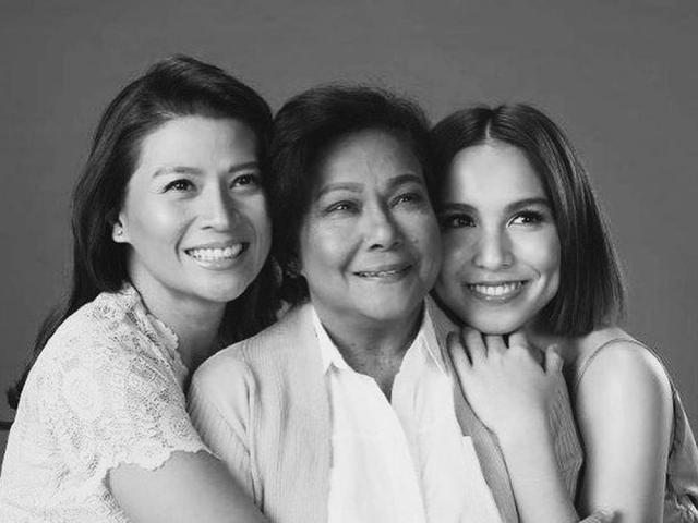Nora Aunor, Mylene Dizon, and Kyline Alcantara