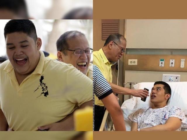 PNoy and Josh Aquino