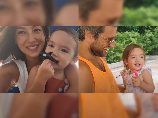 Solenn Heussaff, Nico Bolzico, and Thylane