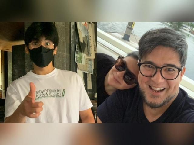 Aga and Charlene Muhlach with son Andres