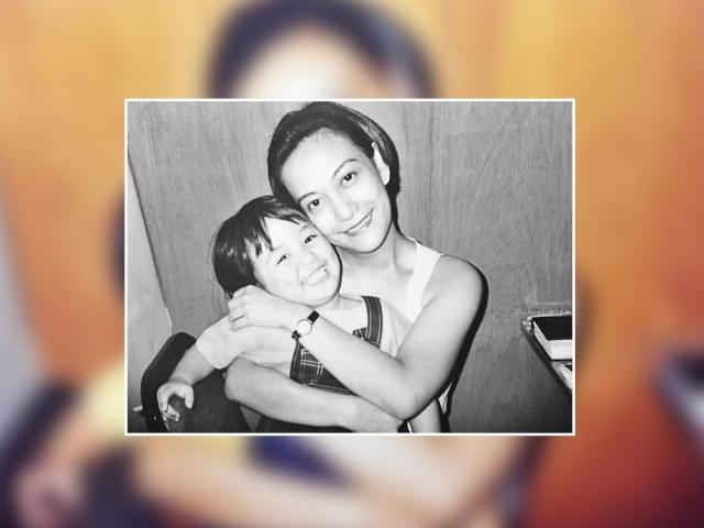 Anna Lyn Manalo and daughter Myki Manalo