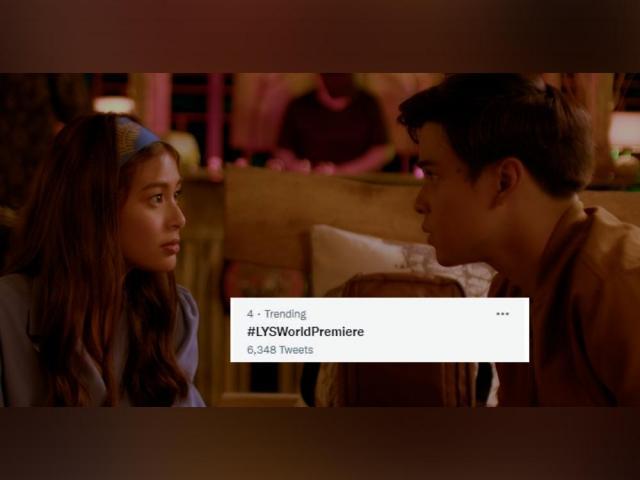 Gabbi Garcia and Khalil Ramos in Love You Stranger